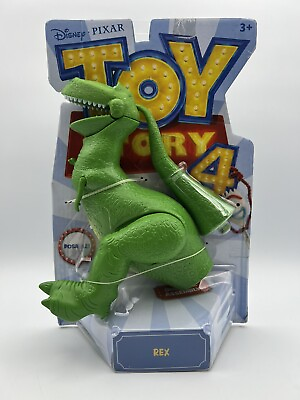 #ad Disney Pixar Toy Story 4 REX Posable Action Figure $19.95