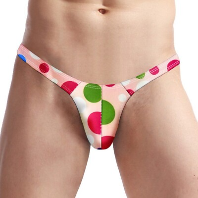 #ad Underwear Thongs All Season Bikini Soft Briefs Spandex U Pouch Comfort $7.46