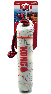 #ad KONG Shieldz Water Training Dummy w Rope LARGE Floating Easy Grip Dog Fetch Toy $21.89